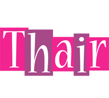 Thair whine logo