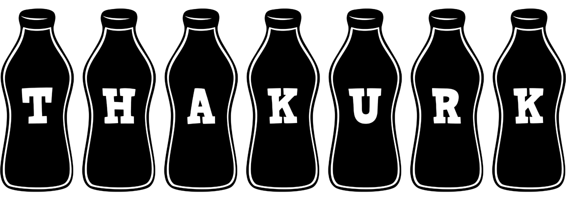 Thakurk bottle logo