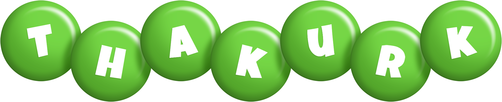 Thakurk candy-green logo
