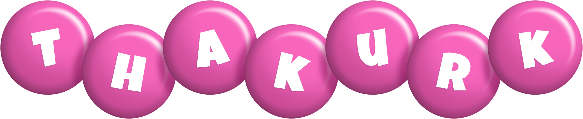 Thakurk candy-pink logo