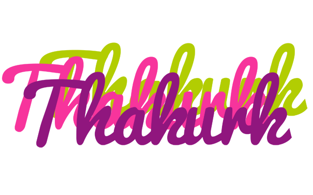 Thakurk flowers logo