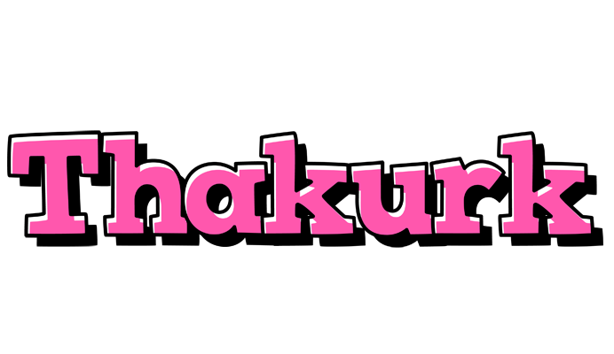 Thakurk girlish logo