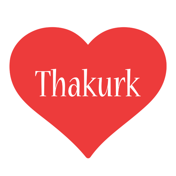 Thakurk love logo