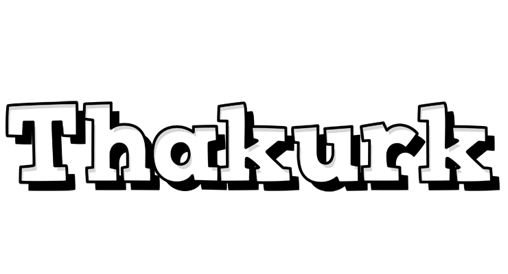 Thakurk snowing logo