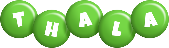 Thala candy-green logo