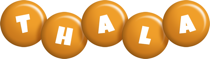 Thala candy-orange logo