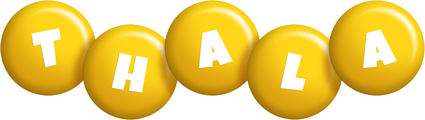Thala candy-yellow logo