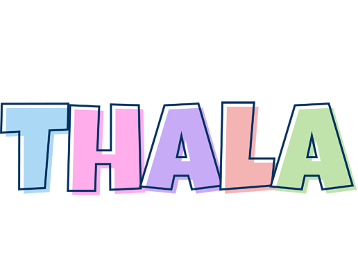 Thala pastel logo
