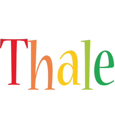 Thale birthday logo