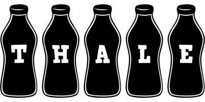 Thale bottle logo