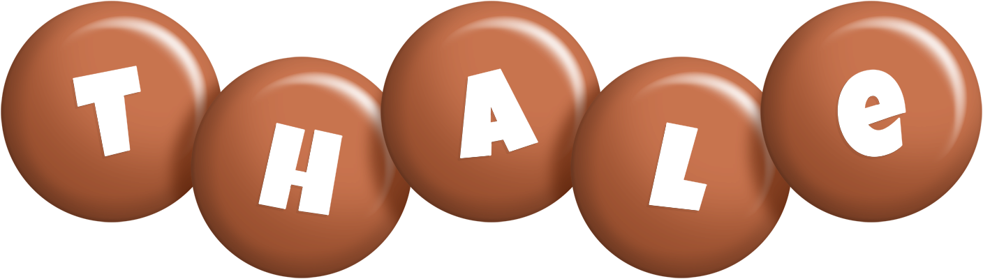 Thale candy-brown logo