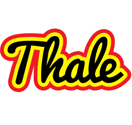 Thale flaming logo