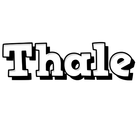 Thale snowing logo