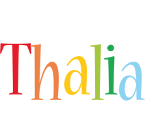 Thalia birthday logo