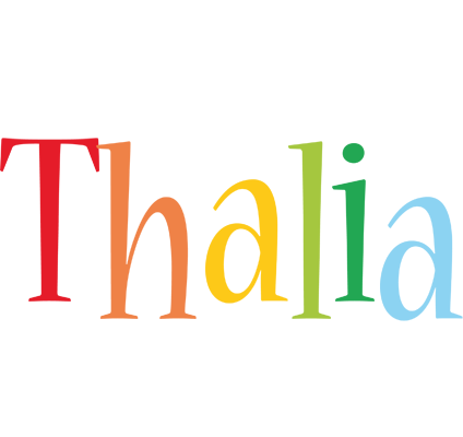 Thalia birthday logo