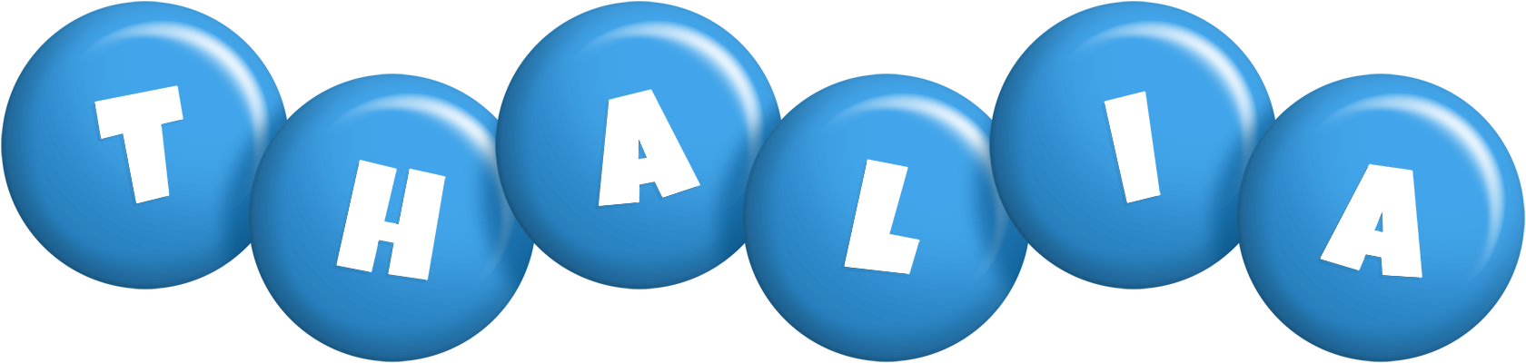 Thalia candy-blue logo