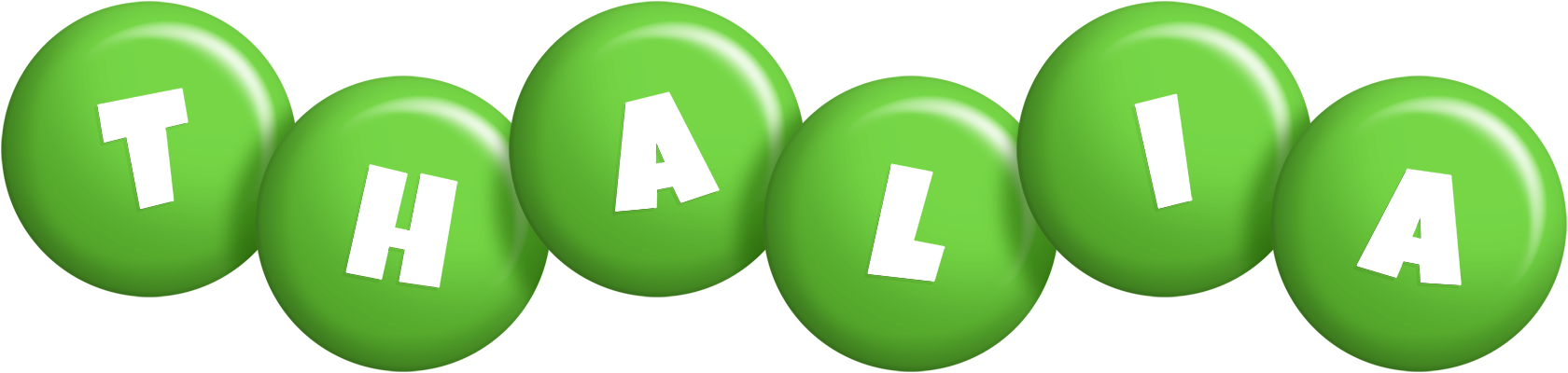 Thalia candy-green logo