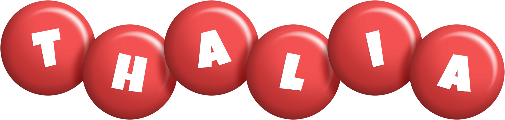 Thalia candy-red logo