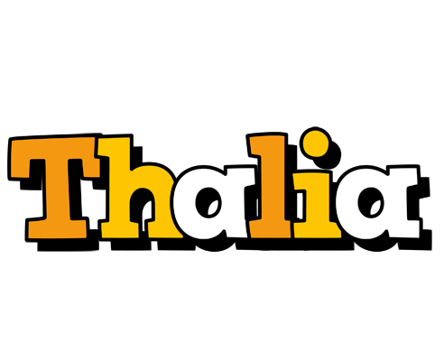 Thalia cartoon logo