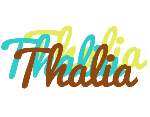 Thalia cupcake logo