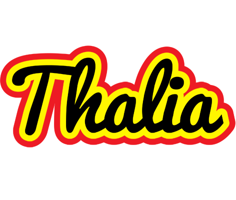 Thalia flaming logo