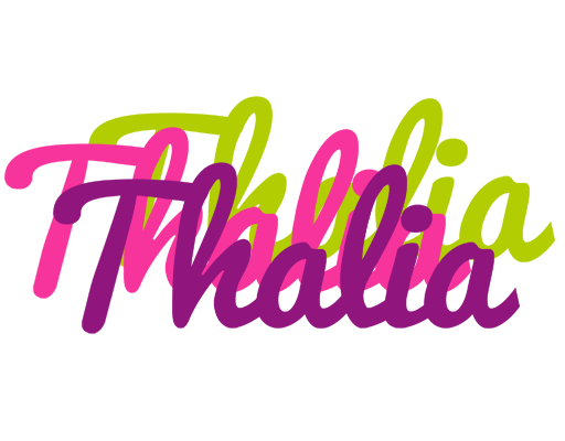 Thalia flowers logo