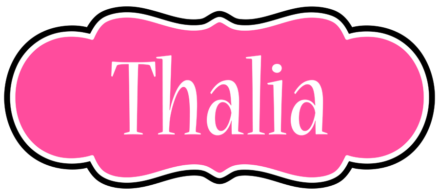 Thalia invitation logo