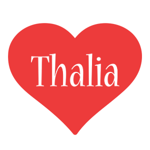 Thalia love logo