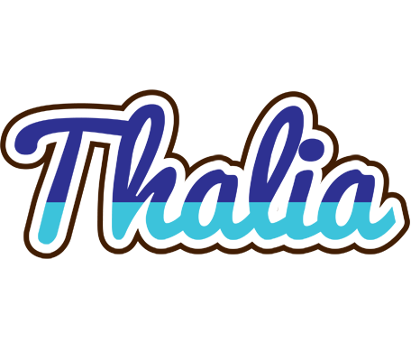 Thalia raining logo