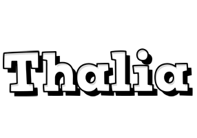 Thalia snowing logo