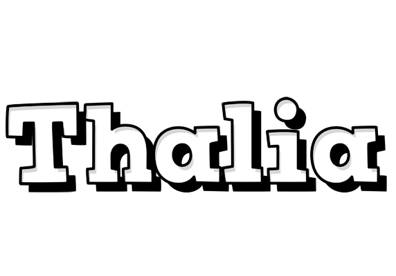 Thalia snowing logo