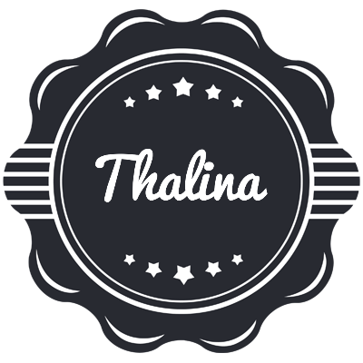 Thalina badge logo