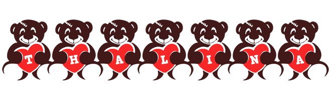Thalina bear logo