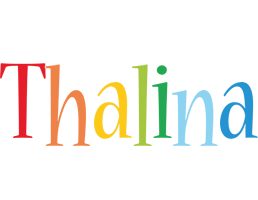 Thalina birthday logo