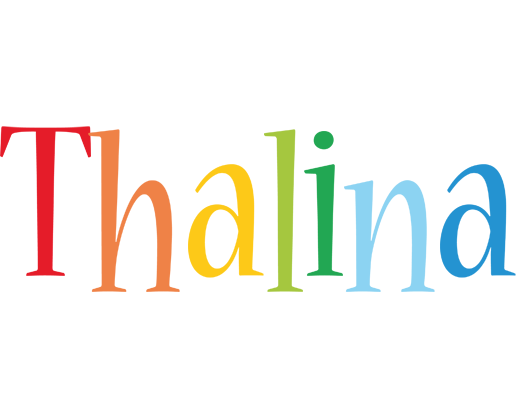 Thalina birthday logo