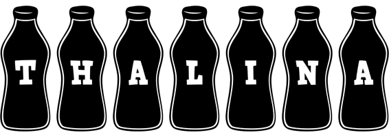 Thalina bottle logo