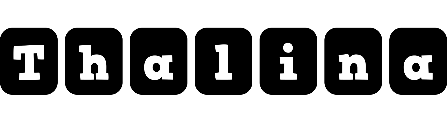Thalina box logo