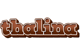 Thalina brownie logo