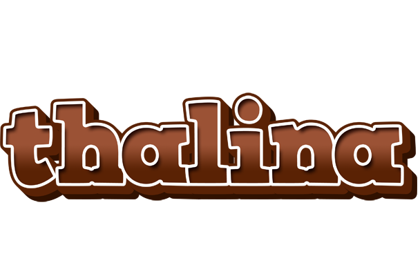 Thalina brownie logo