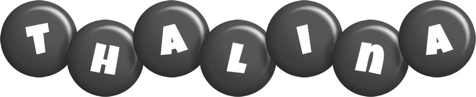 Thalina candy-black logo