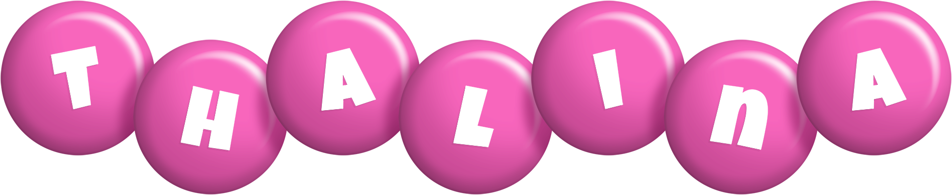 Thalina candy-pink logo