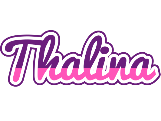 Thalina cheerful logo