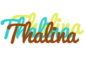 Thalina cupcake logo