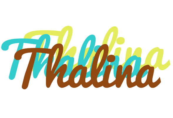 Thalina cupcake logo