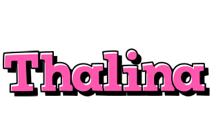 Thalina girlish logo