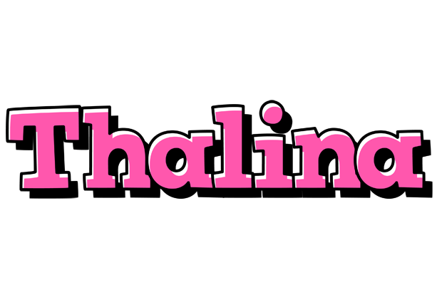 Thalina girlish logo