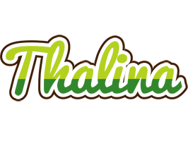 Thalina golfing logo