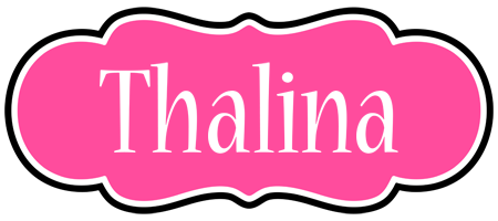 Thalina invitation logo