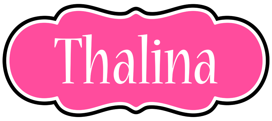 Thalina invitation logo