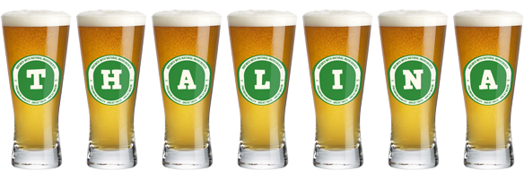 Thalina lager logo